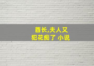 酋长,夫人又犯花痴了 小说